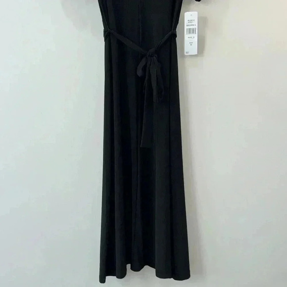 MSK Puff-Sleeve Belted Midi Dress Size M - Picture 3 of 13